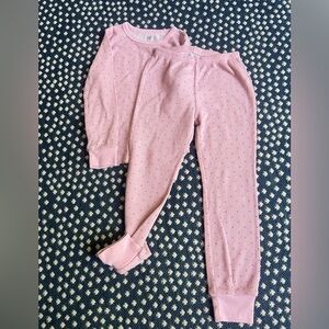 GAP Kids Pink Polka Dot Pajama Set